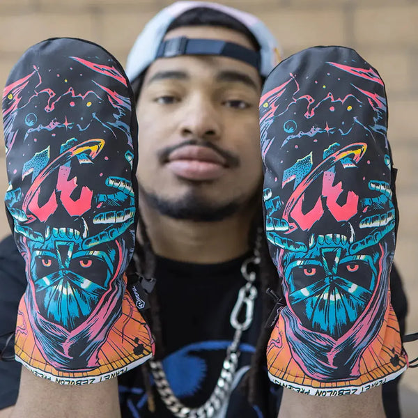 ZB-1 Corp Mitt XLT x Zeb Powell Gloves Orange | thirtytwo US