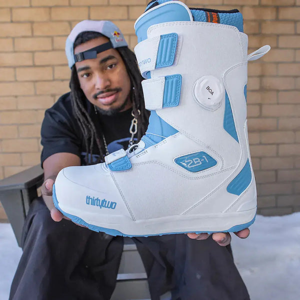 ZB - 1 Boa® x Zeb Powell Boots White/Blue | thirtytwo US