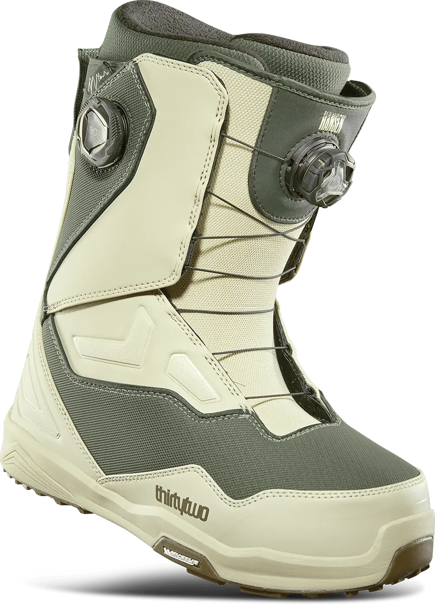 MEN'S TM-2 DOUBLE BOA® X HANSEN SNOWBOARD BOOTS Boots ThirtyTwo Rider Driven Snowboarding Snow Premium