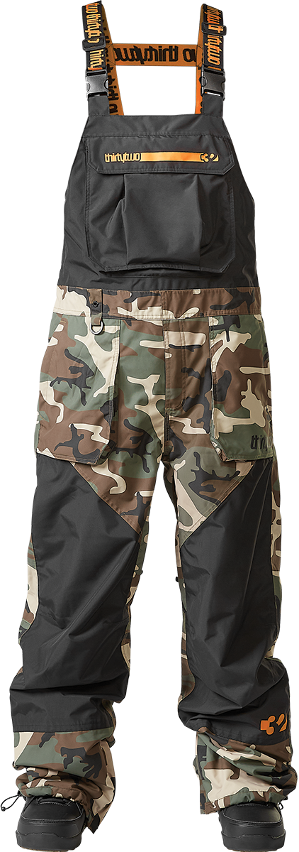 Thirtytwo basement shop bib snowboard pants