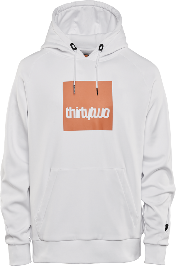 Thirty Two - Franchise Tech Pullover - White - Felpa da sci/snowboard da Uomo XL / Bianco / Uomo/unisex