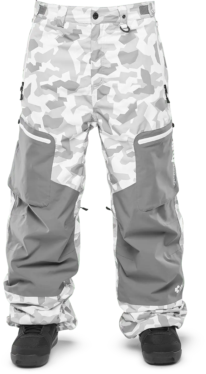MEN'S TM X WALKER PANT - White Camo Pants Non-Insulated Pants ThirtyTwo Rider Driven Snowboarding Snow Premium