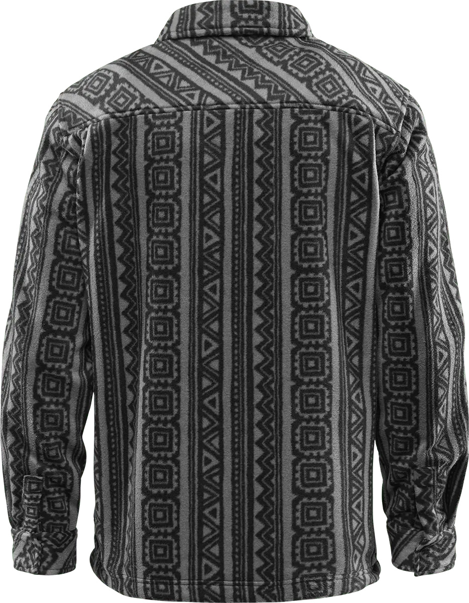 MEN'S REST STOP ZIP UP X GRENIER SHIRT Novelty Fleece ThirtyTwo Rider Driven Snowboarding Snow Premium