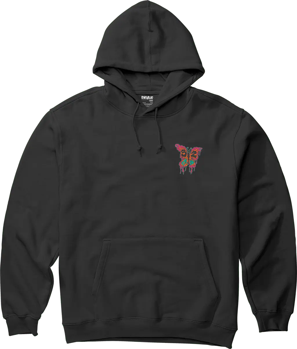 32 ART PULLOVER Screen Hooded Fleece ThirtyTwo Rider Driven Snowboarding Snow Premium