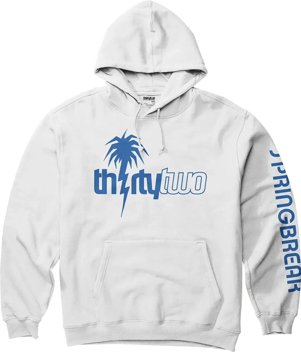 SPRING BREAK PULLOVER Screen Hooded Fleece 48.99 | thirtytwo Screen Hooded Fleece ThirtyTwo Rider Driven Snowboarding Snow Premium
