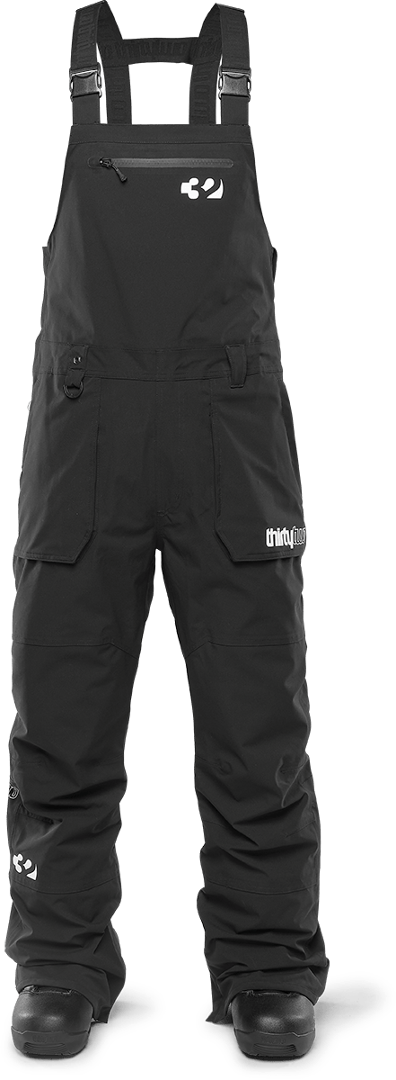 thirtytwo basement bib black Mサイズ　ビブパンツ