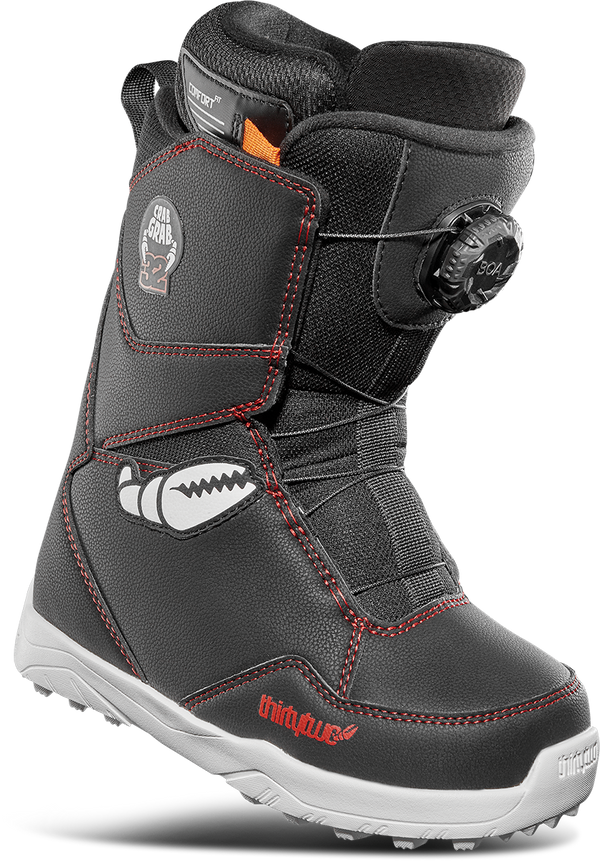YOUTH LASHED BOA® X CRAB GRAB SNOWBOARD BOOTS - ThirtyTwo US YOUTH LASHED BOA® X CRAB GRAB SNOWBOARD BOOTS - ThirtyTwo US