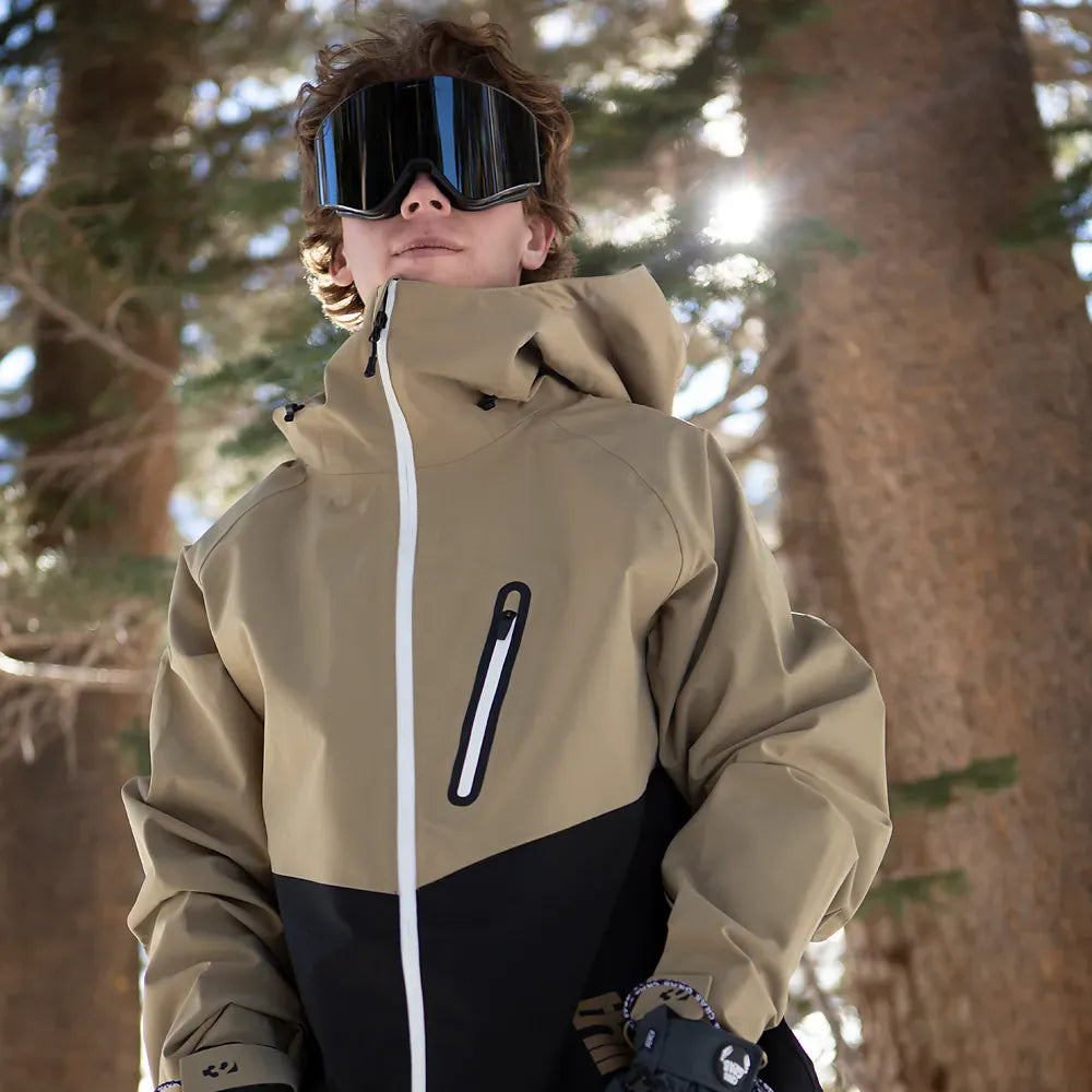 Grasser Non - Insulated Jacket Khaki | thirtytwo US Non-Insulated Jacket ThirtyTwo Rider Driven Snowboarding Snow Premium