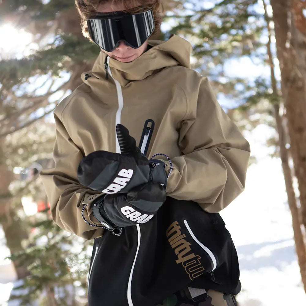 Grasser Non - Insulated Jacket Khaki | thirtytwo US Non-Insulated Jacket ThirtyTwo Rider Driven Snowboarding Snow Premium