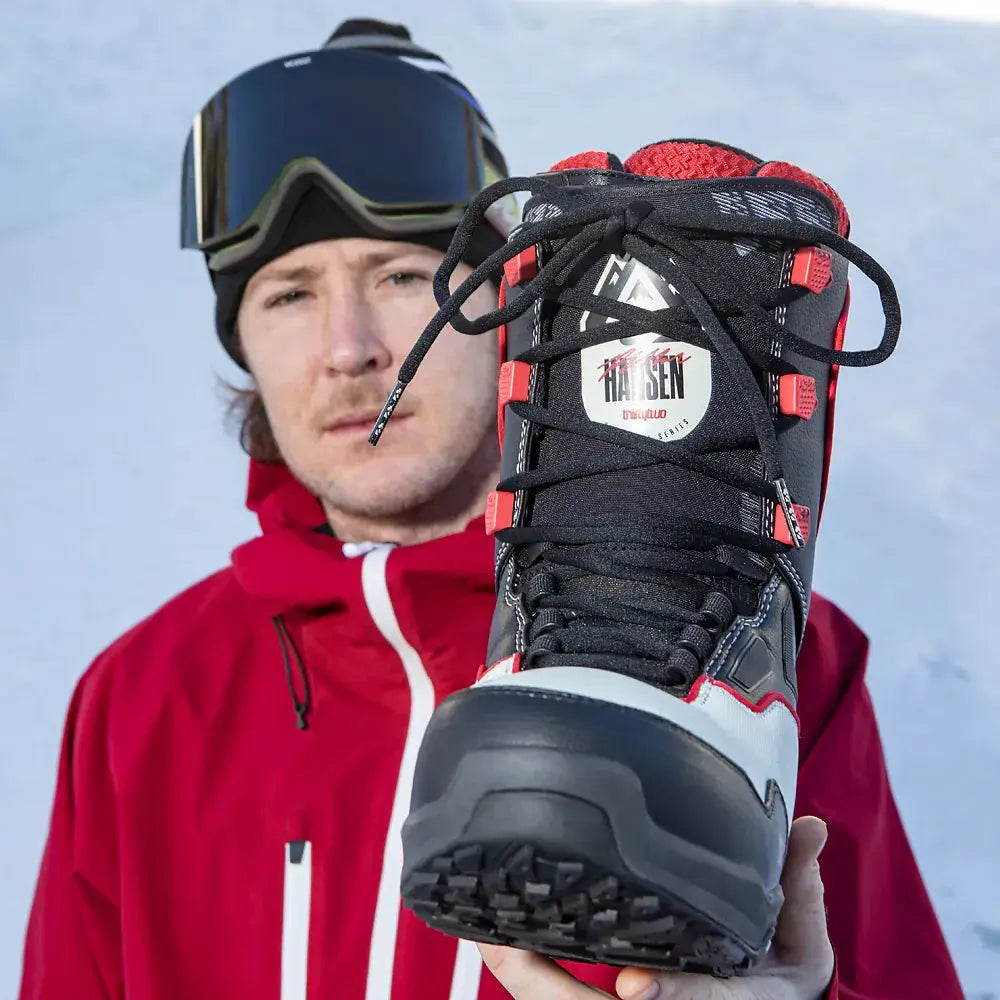 TM - 2 x Hansen Snowboard Boots Black/White | thirtytwo US Boots ThirtyTwo Rider Driven Snowboarding Snow Premium