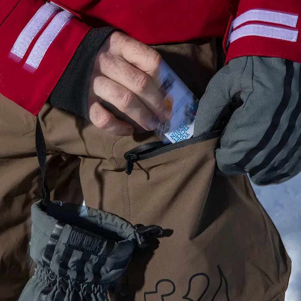 TM Recycled x Hansen Jacket Brick | thirtytwo US Non-Insulated Jacket ThirtyTwo Rider Driven Snowboarding Snow Premium