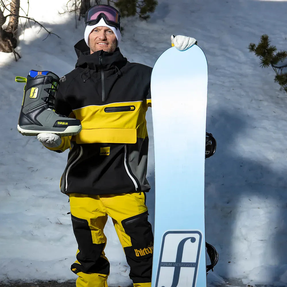 Forum Pro x Walker Boots Black/Dark Grey | thirtytwo US Boots ThirtyTwo Rider Driven Snowboarding Snow Premium