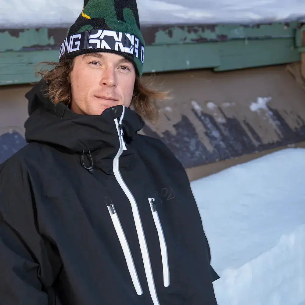 TM Recycled x Kerkela Jacket Black | thirtytwo US Non-Insulated Jacket ThirtyTwo Rider Driven Snowboarding Snow Premium