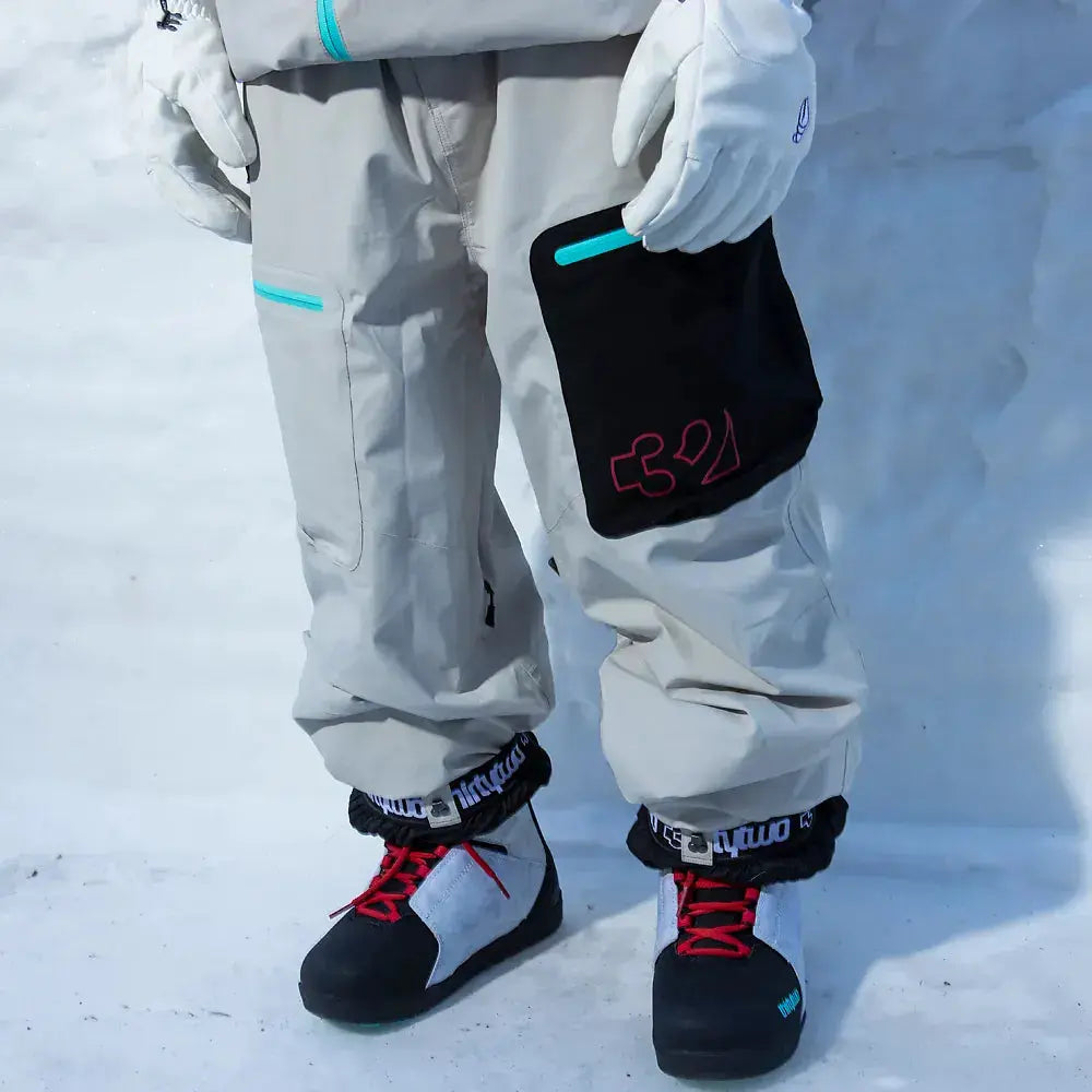TM Recycled Non - Insulated Pants Cement | thirtytwo US Non-Insulated Pants ThirtyTwo Rider Driven Snowboarding Snow Premium