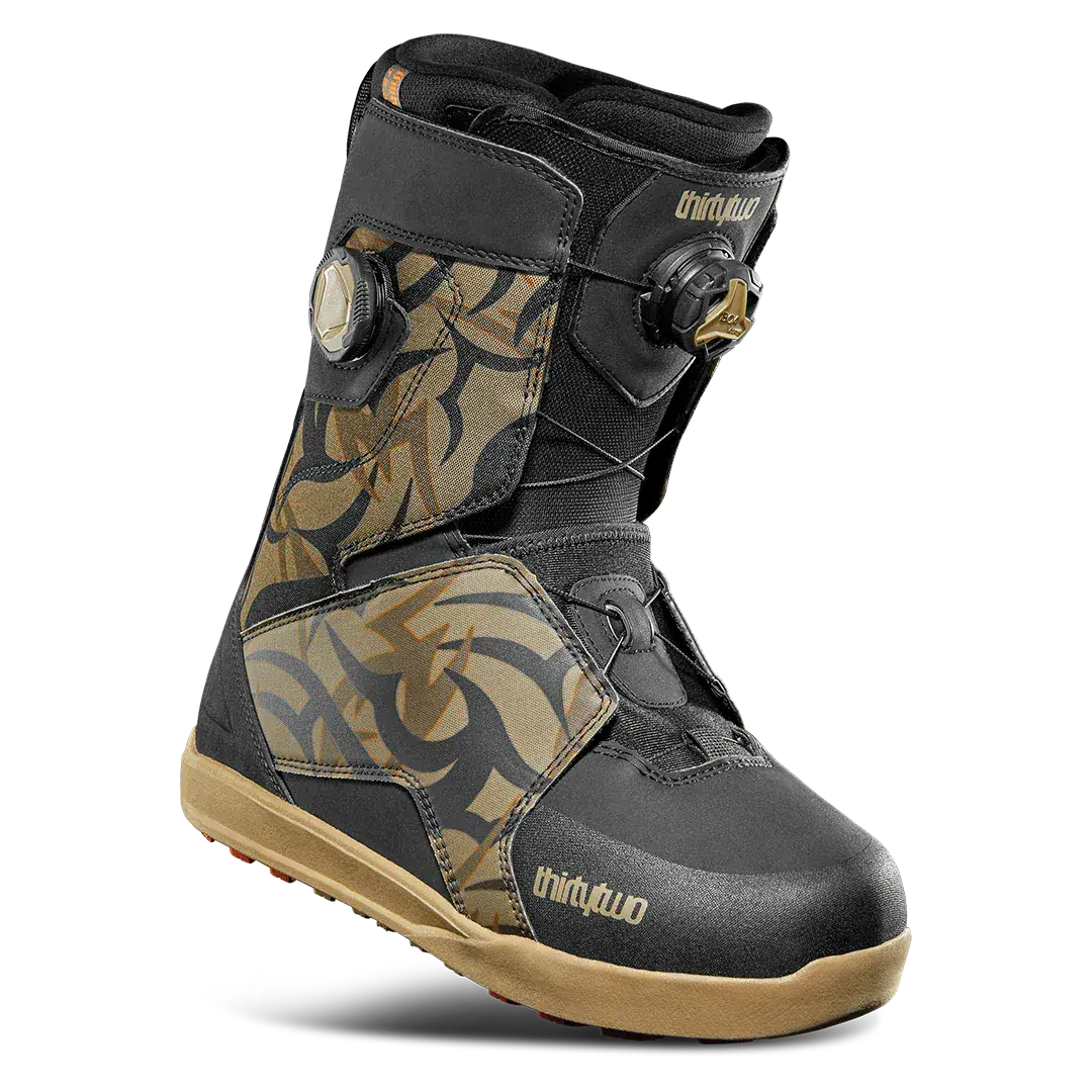 Lashed Boa® x Corduroy Boots Black/Print | thirtytwo US Boots ThirtyTwo Rider Driven Snowboarding Snow Premium