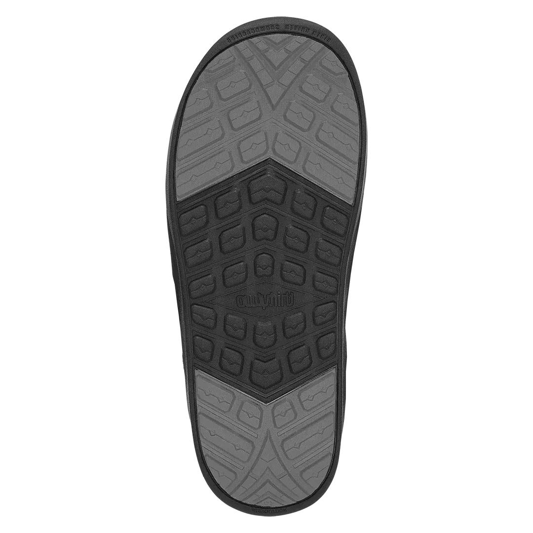 Men's Lashed Snowboard Boots Black/Grey | thirtytwo US Boots ThirtyTwo Rider Driven Snowboarding Snow Premium