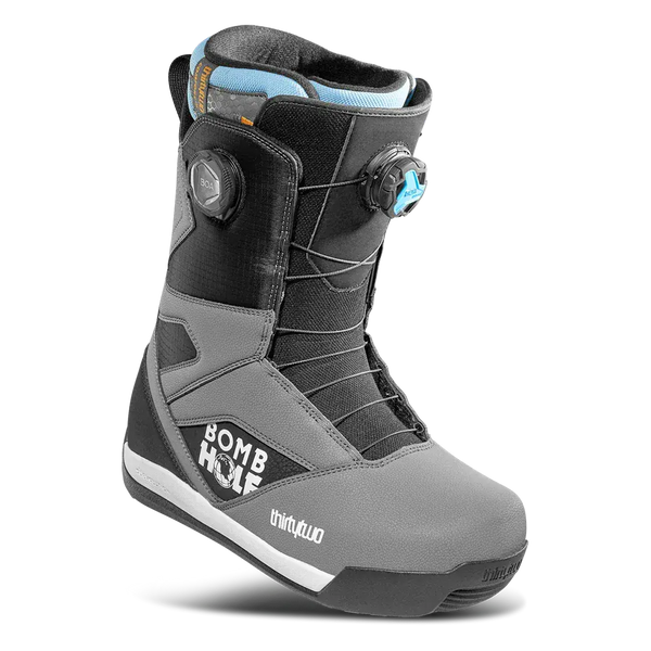 Men's STW Boa® x Bombhole Boots Grey/Blue | thirtytwo US