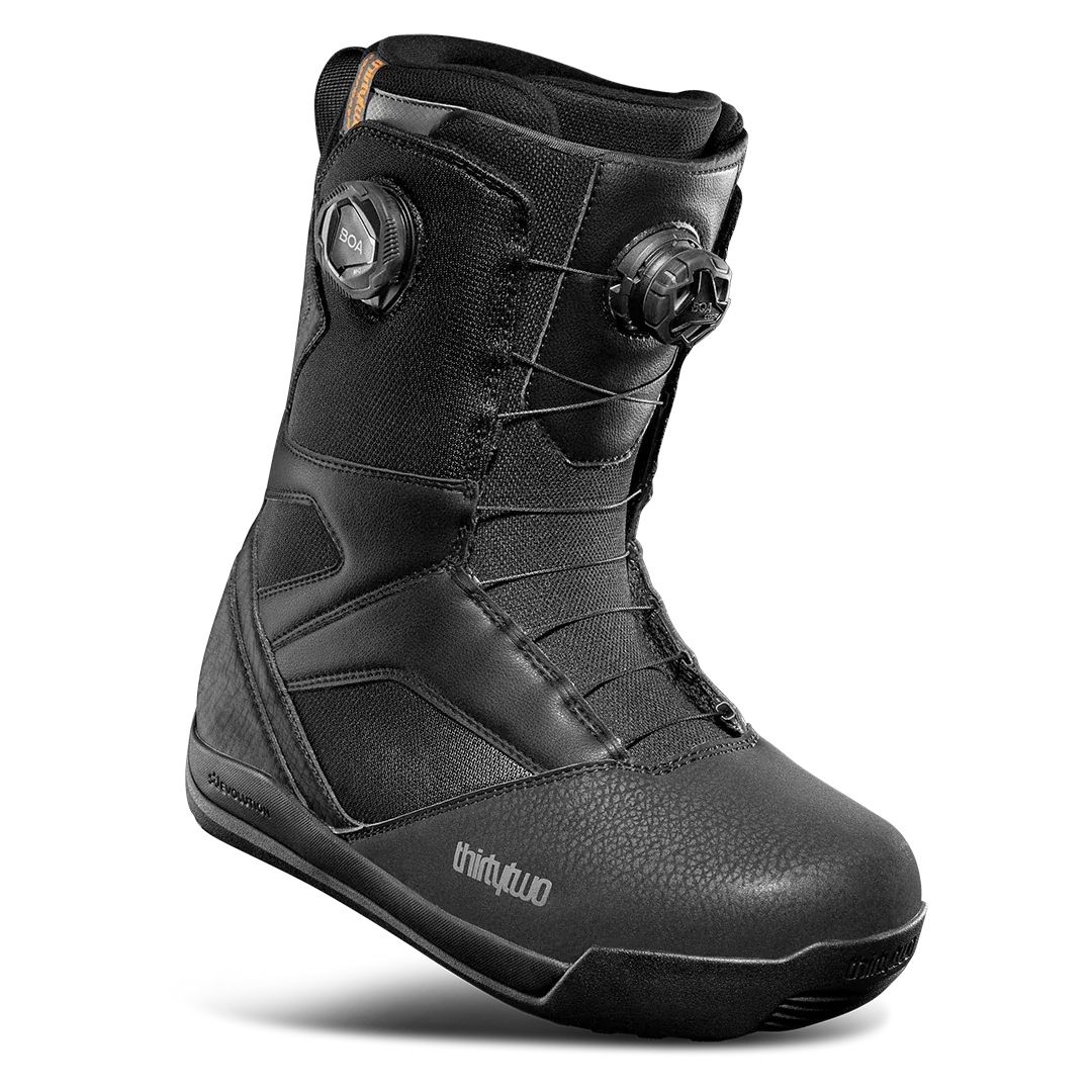Men's STW Double Boa® Snowboard Boots Black | thirtytwo US Boots ThirtyTwo Rider Driven Snowboarding Snow Premium