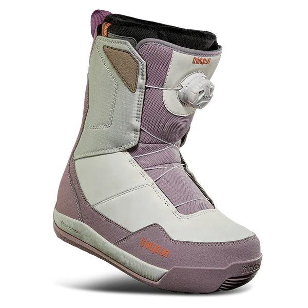 burton casa snowboard boots white pink womens Limelight Boa Boot - 2027 An overall soft and forgiving flex brings it all together in a boot that works with you to bring more fun and freedom to every run Shifty Boa Snowboard Boots Grey/Purple