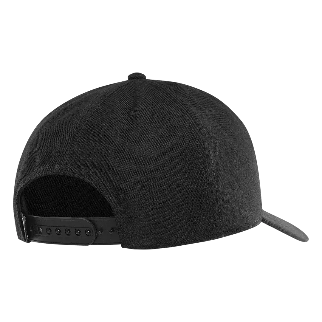 Double Snapback Custom Hat in Black | thirtytwo US Custom Hat ThirtyTwo BLACK / ONE SIZE Rider Driven Snowboarding Snow Premium 7630949137913 T.26.CAM.DBS.BK.OS.1