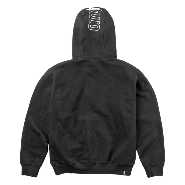 32 Tech Pullover Screen Hooded Fleece Black | thirtytwo US