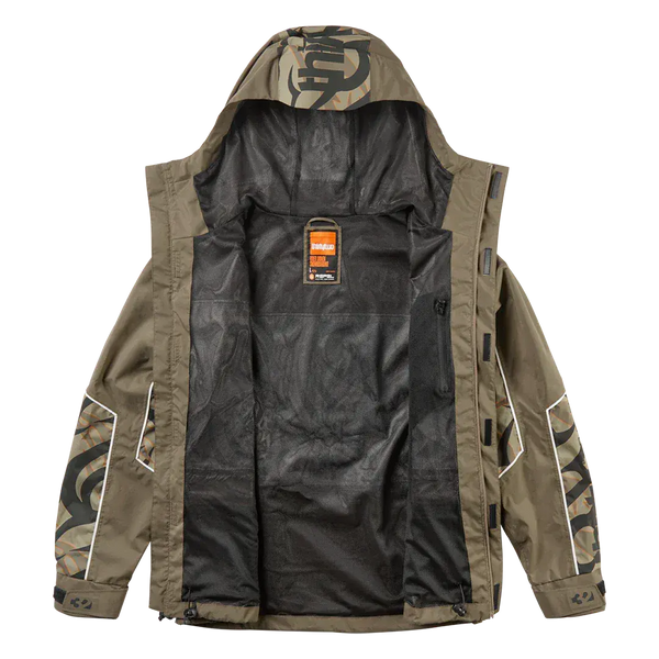 Corduroy Non - Insulated Jacket Brown/Camo | thirtytwo US