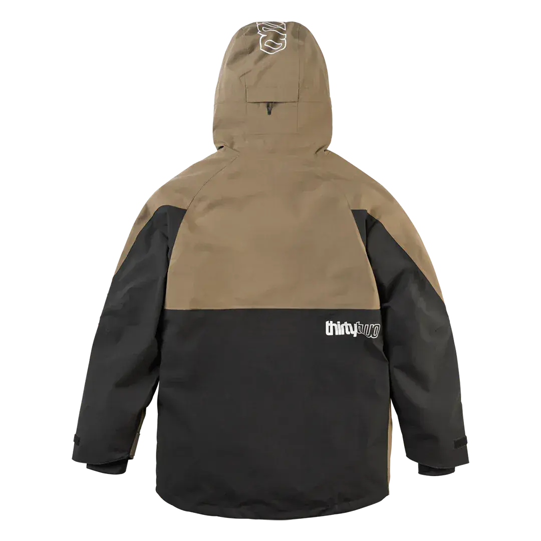 Deep Creek Parka Uninsulated Jacket Tobacco | thirtytwo US Non-Insulated Jacket ThirtyTwo Rider Driven Snowboarding Snow Premium