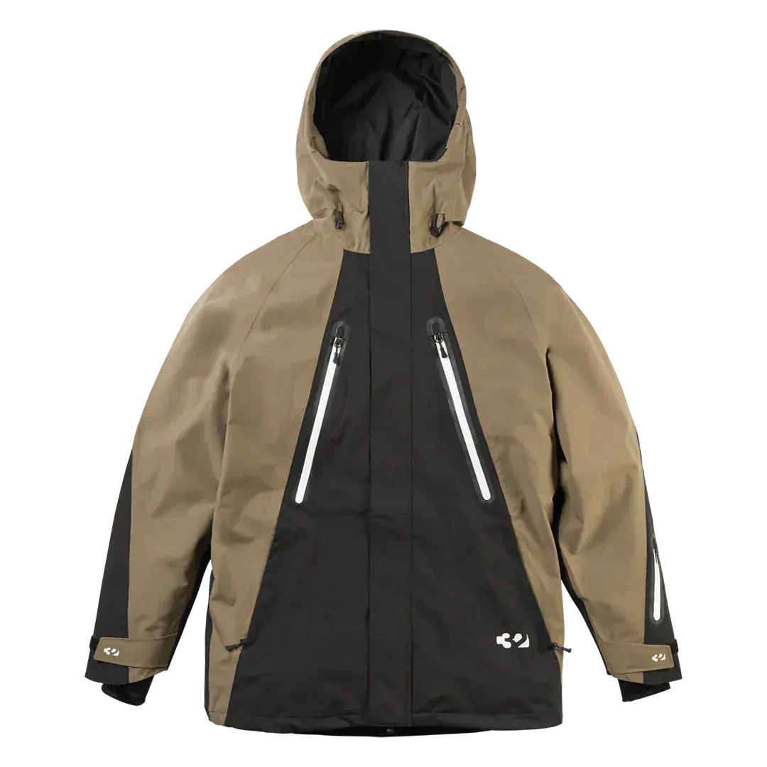 Deep Creek Parka Uninsulated Jacket Tobacco | thirtytwo US Non-Insulated Jacket ThirtyTwo Rider Driven Snowboarding Snow Premium