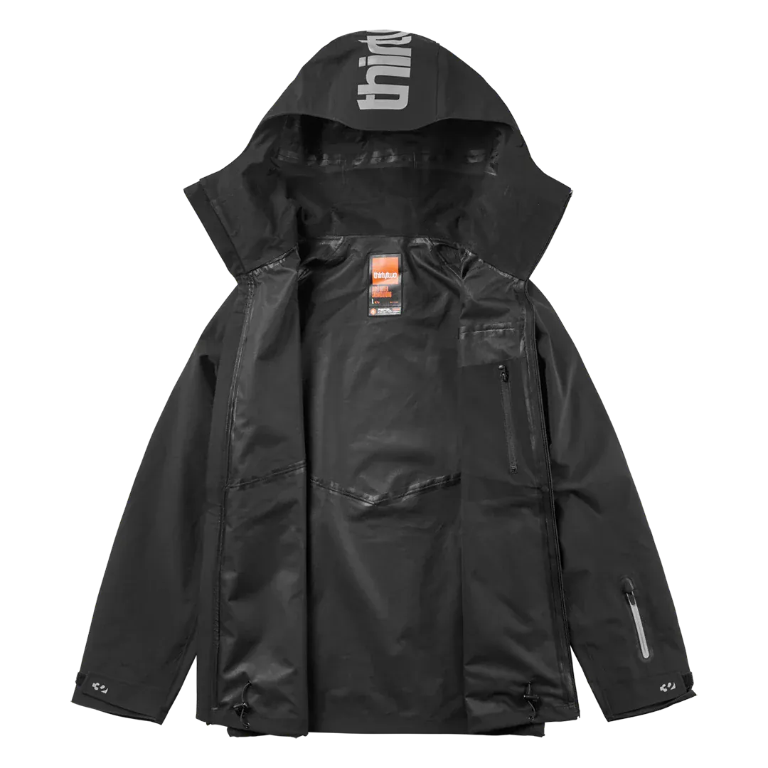 Grasser Non - Insulated Jacket Black | thirtytwo US Non-Insulated Jacket ThirtyTwo Rider Driven Snowboarding Snow Premium