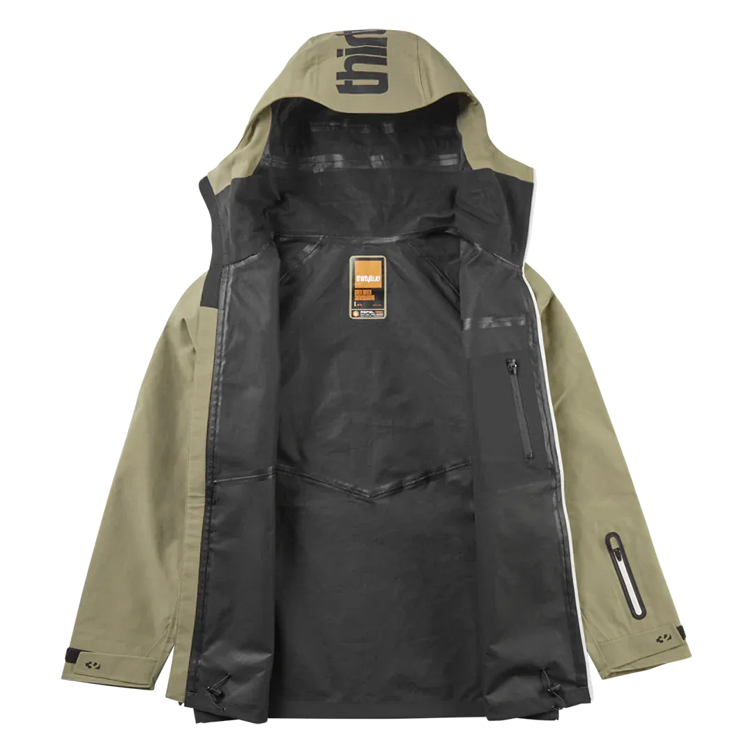 Grasser Non - Insulated Jacket Khaki | thirtytwo US Non-Insulated Jacket ThirtyTwo Rider Driven Snowboarding Snow Premium