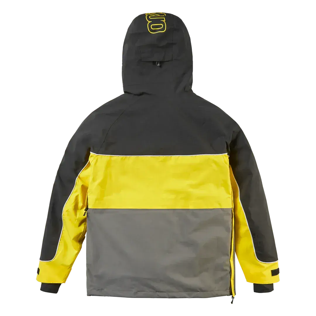 Light x Walker Anorak Jacket Black/Yellow | thirtytwo US Non-Insulated Jacket ThirtyTwo Rider Driven Snowboarding Snow Premium