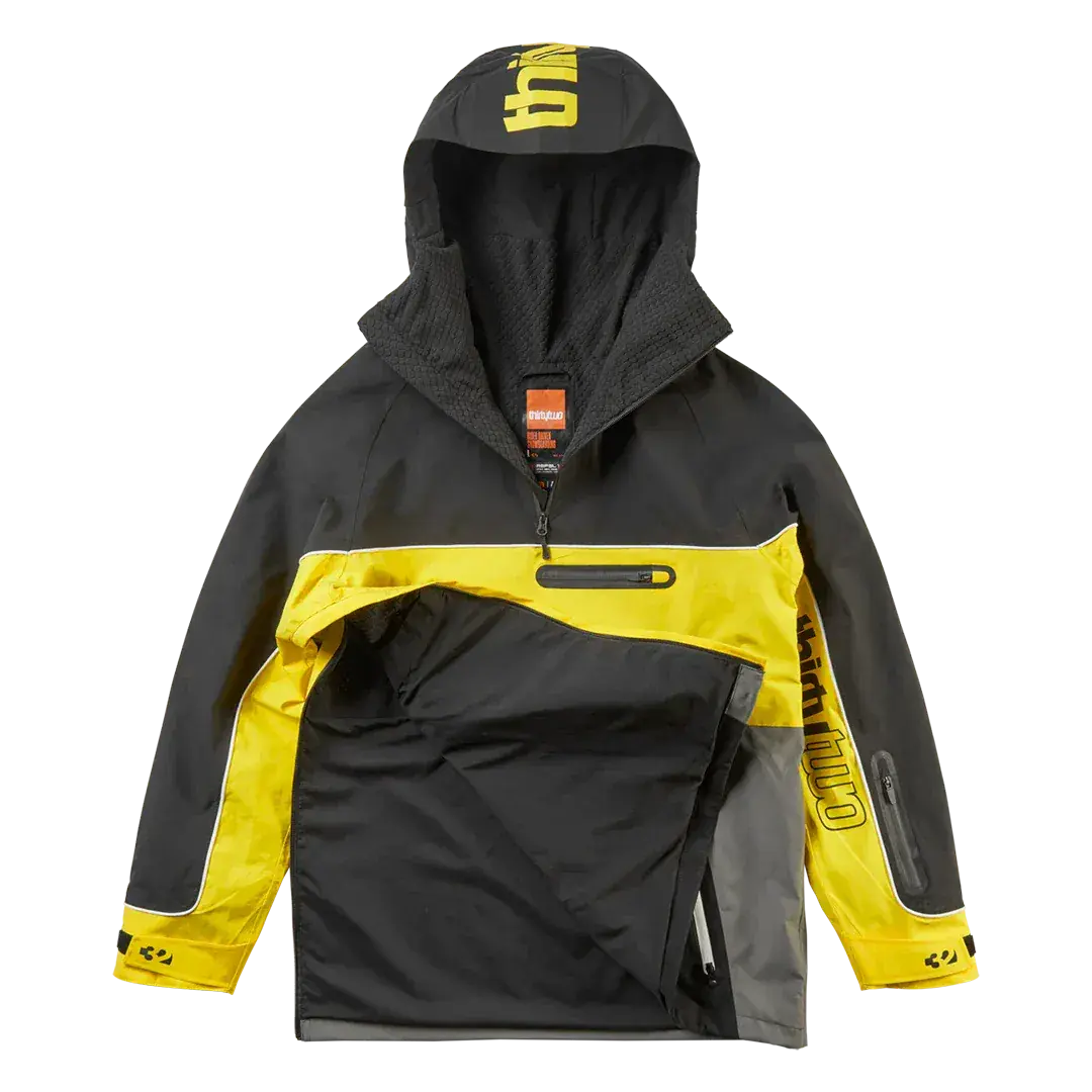 Light x Walker Anorak Jacket Black/Yellow | thirtytwo US Non-Insulated Jacket ThirtyTwo Rider Driven Snowboarding Snow Premium