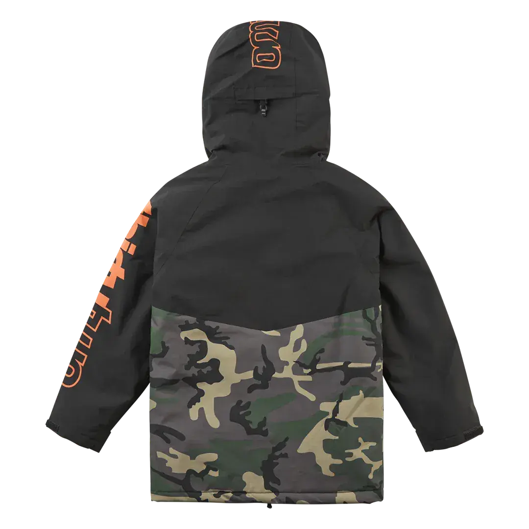 Youth Grasser Insulated Jacket Black/Orange | thirtytwo US Non-Insulated Jacket ThirtyTwo Rider Driven Snowboarding Snow Premium