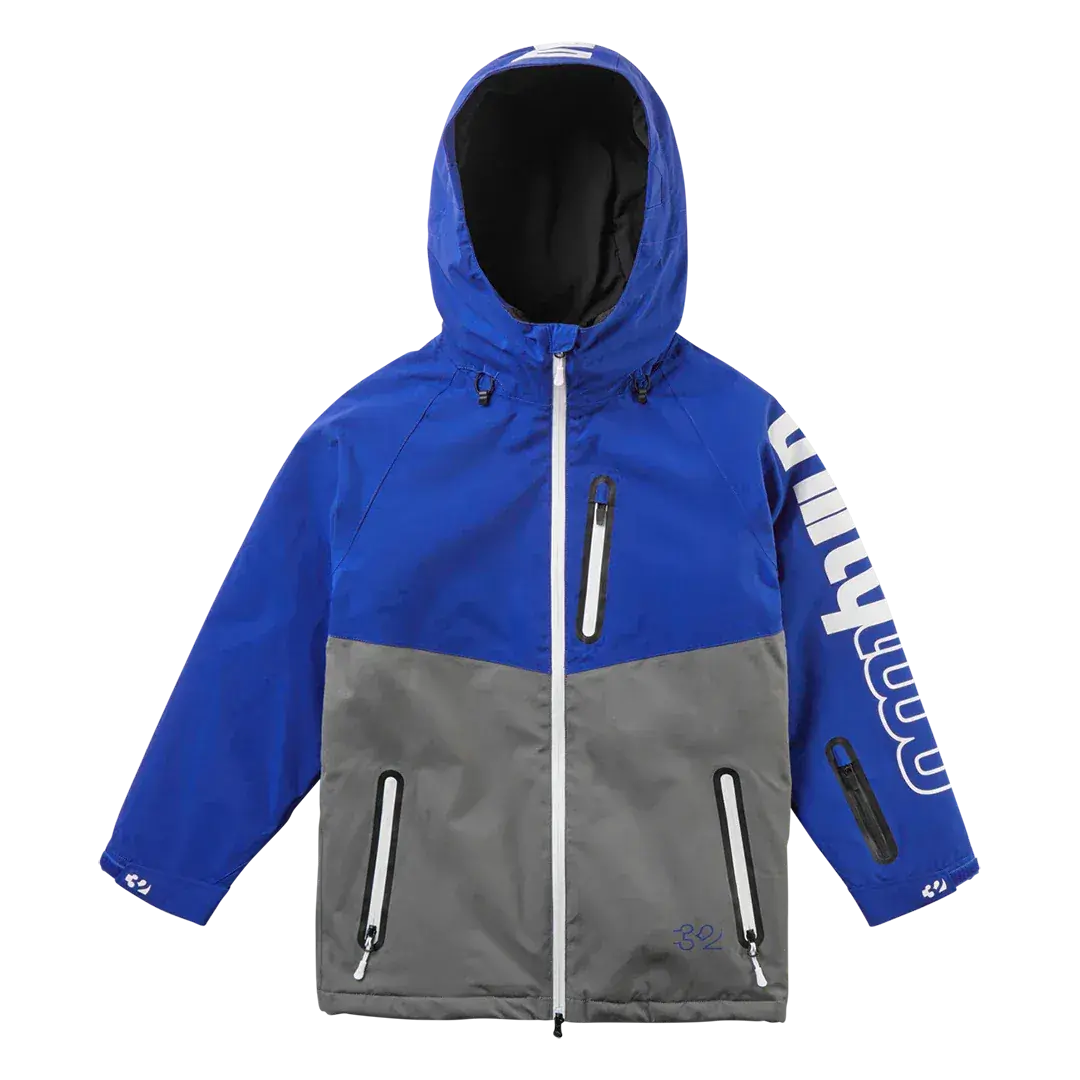 Youth Grasser Non - Insulated Jacket Blue | thirtytwo US Non-Insulated Jacket ThirtyTwo Rider Driven Snowboarding Snow Premium