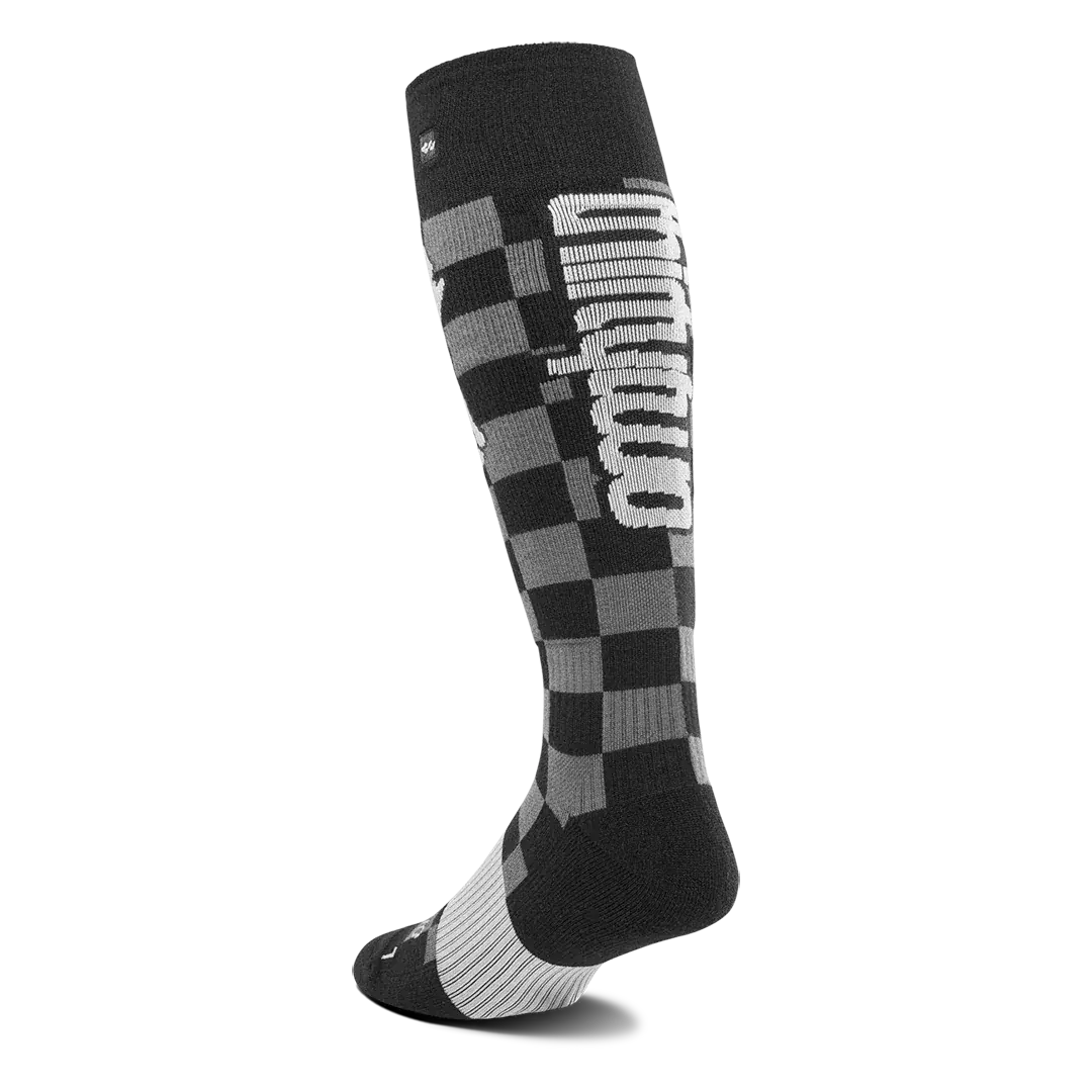 Men's Slush Specialty Sock Black/White | thirtytwo US Specialty Sock ThirtyTwo Rider Driven Snowboarding Snow Premium