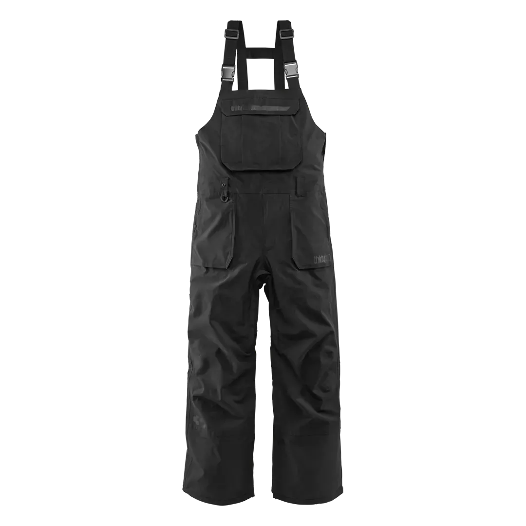 Basement Bib Non - Insulated Pants Black | thirtytwo US Non-Insulated Pants ThirtyTwo Rider Driven Snowboarding Snow Premium