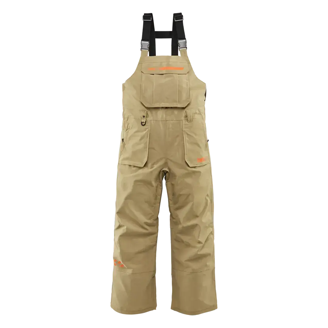 Basement Bib Non - Insulated Pants Khaki | thirtytwo US Non-Insulated Pants ThirtyTwo Rider Driven Snowboarding Snow Premium