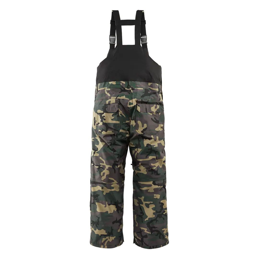 Basement Bib Non - Insulated Pants Camo | thirtytwo US Non-Insulated Pants ThirtyTwo Rider Driven Snowboarding Snow Premium