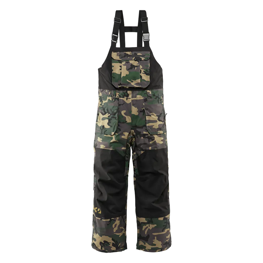 Basement Bib Non - Insulated Pants Camo | thirtytwo US Non-Insulated Pants ThirtyTwo Rider Driven Snowboarding Snow Premium