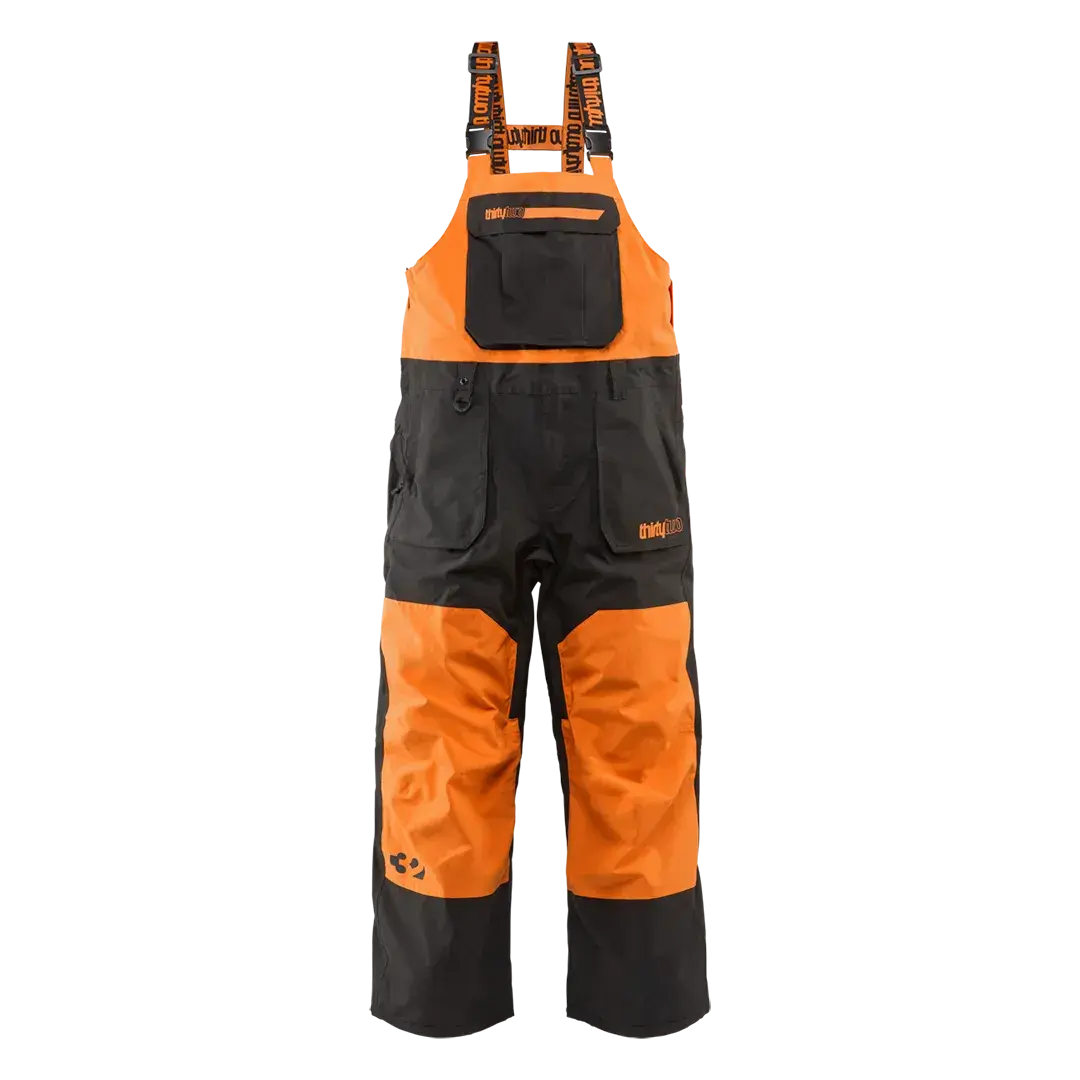 Basement Non - Insulated Pants Black/Orange | thirtytwo US Non-Insulated Pants ThirtyTwo Rider Driven Snowboarding Snow Premium
