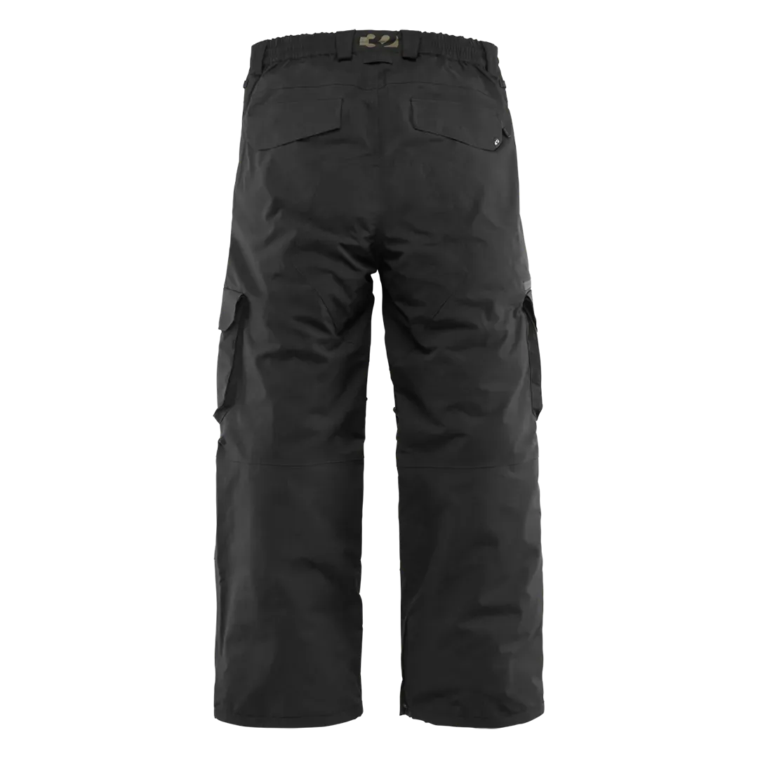 Blahzay Cargo Non - Insulated Pants Black | thirtytwo US Non-Insulated Pants ThirtyTwo Rider Driven Snowboarding Snow Premium