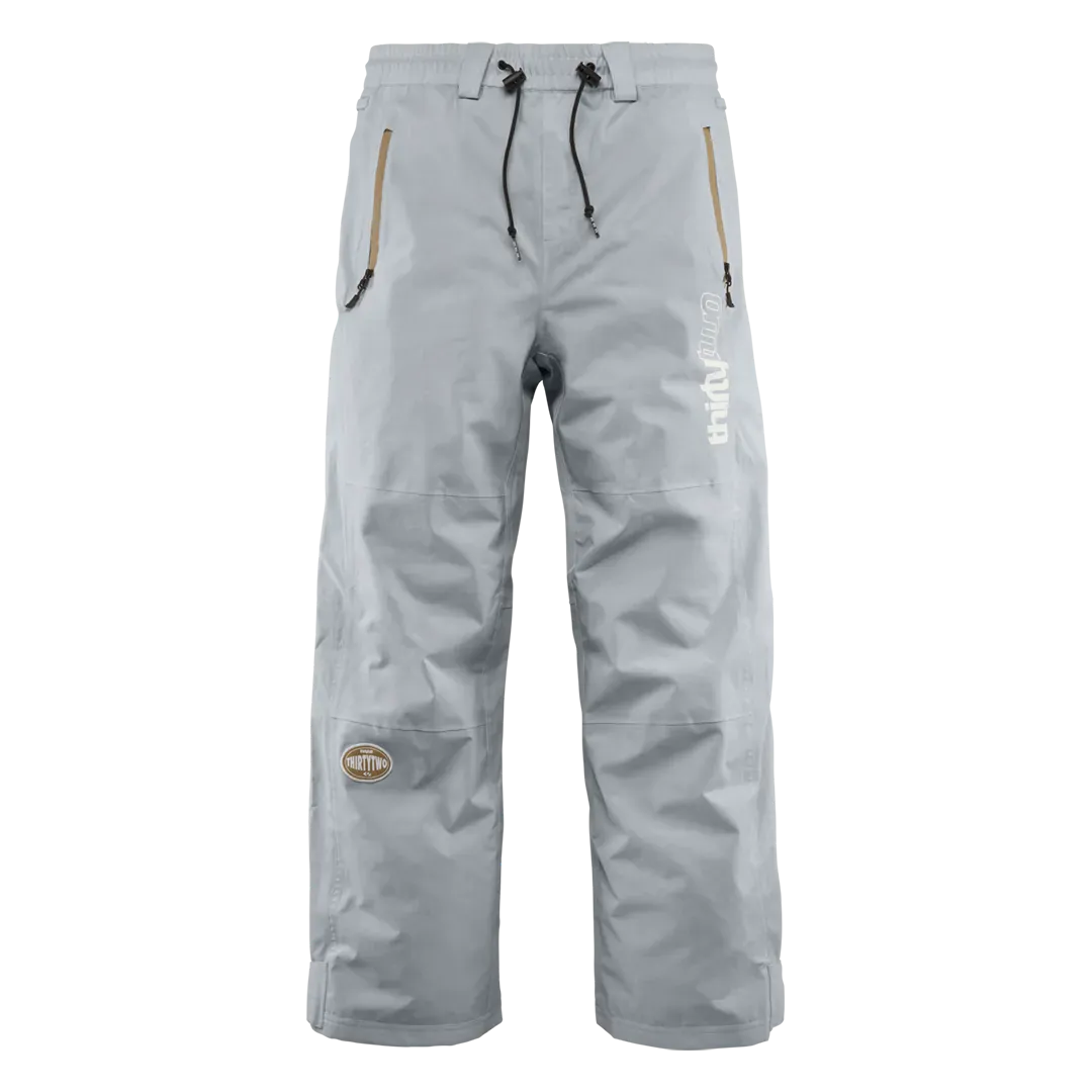Sweeper x Stevens uninsulated Pants Cement | thirtytwo US Non-Insulated Pants ThirtyTwo Rider Driven Snowboarding Snow Premium