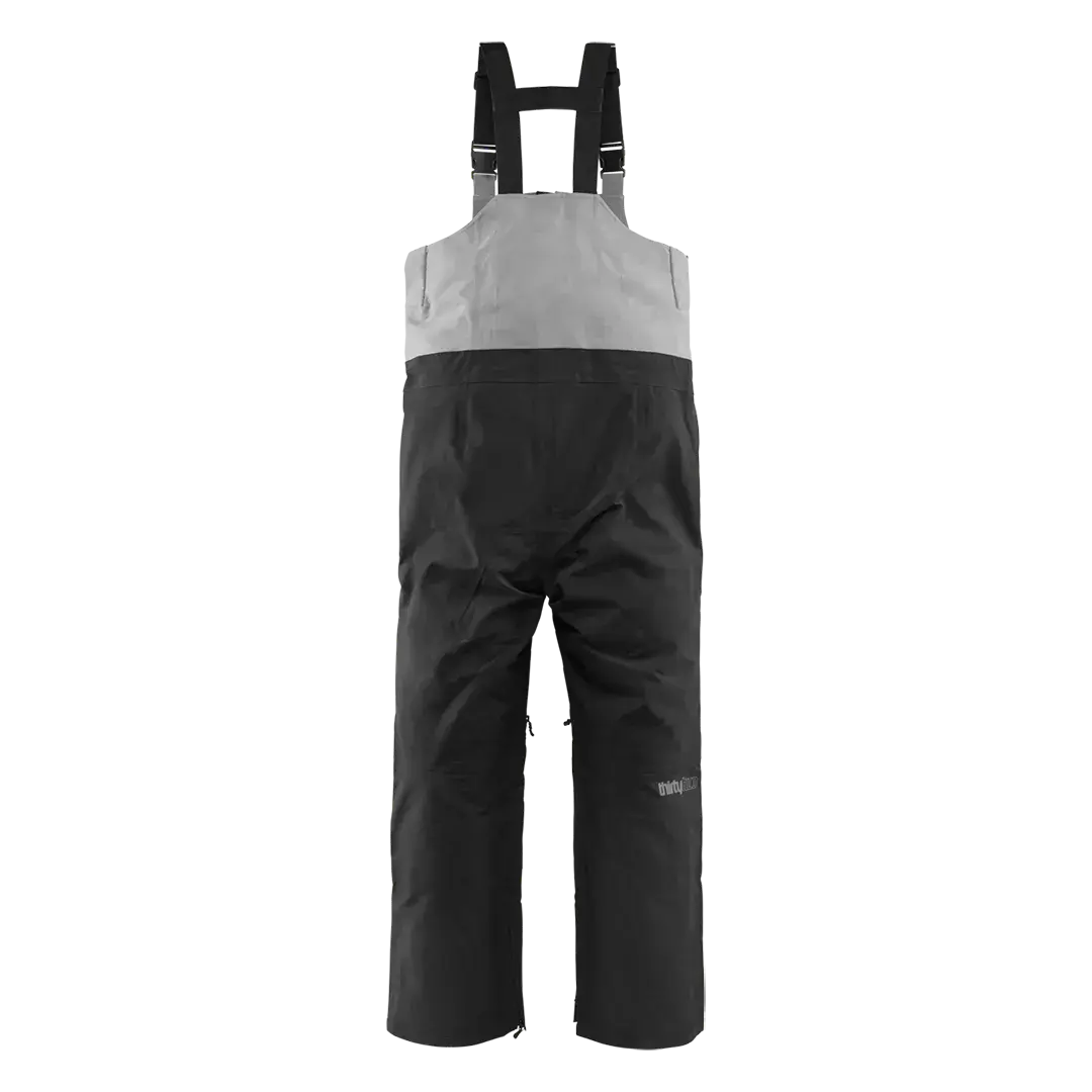 TM-3 Recycled Bib Pants Black/Grey | thirtytwo US Non-Insulated Pants ThirtyTwo Rider Driven Snowboarding Snow Premium