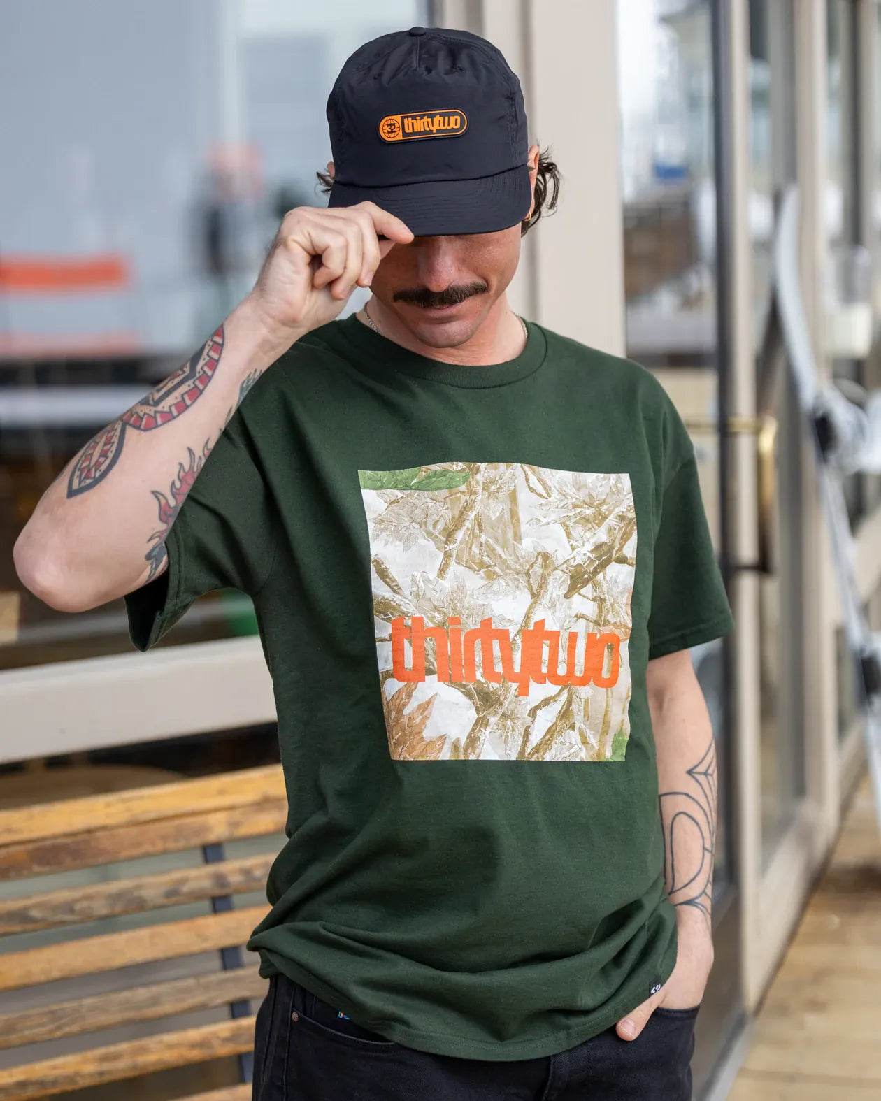 32 BOX TEE Apparel Lifestyle Thirtytwo Rider Driven Snowboarding Snow Premium