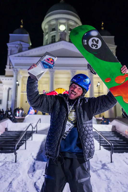 thirtytwo Snowboards Celebrates Pat Fava’s Red Bull Heavy Metal Win in Helsinki  | thirtytwo Snowboards Snowboarding