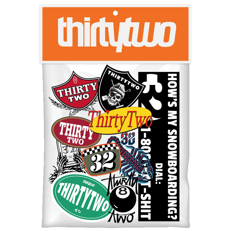 32 STICKER PACK - ASSORTED