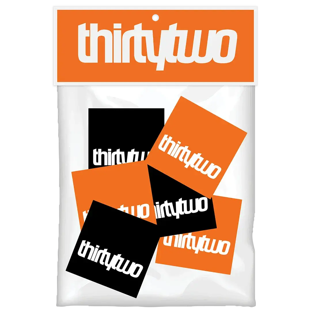 32 Board Pack Decal Assorted Sticker | thirtytwo US Decal/Sticker ThirtyTwo ASSORTED / ONE SIZE Rider Driven Snowboarding Snow Premium 7630949196750 PON.BPA.NC.OS