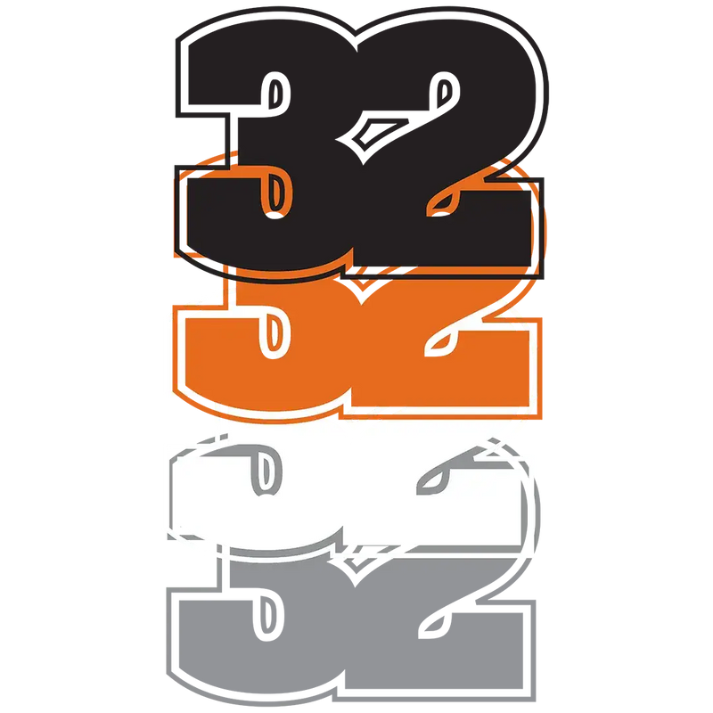 32 DALE DIE-CUT STICKERS - ASSORTED