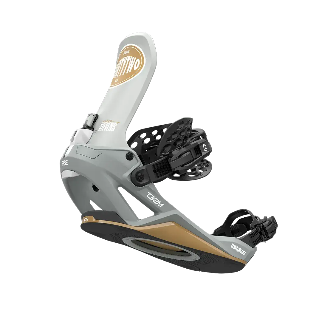 T32M Fase® x Stevens Snowboard Binding Gray | thirtytwo US T32M Fase® x Stevens Snowboard Binding Gray | thirtytwo US