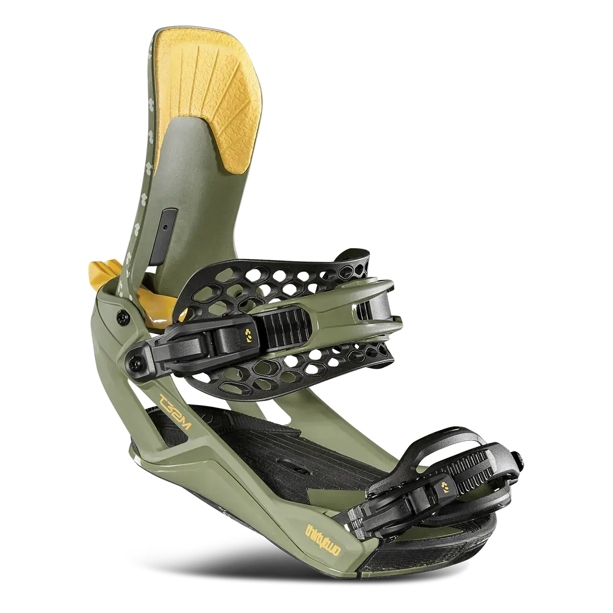 T32M Fase® x Bradshaw Green Snowboard Binding | thirtytwo US Bindings ThirtyTwo Rider Driven Snowboarding Snow Premium